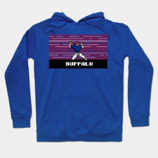 8-Bit Quarterback - Buffalo Hoodie